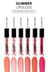 Note Glimmer Gloss 60 Cherry Girl Işıltılı Nemlendirici Dudak Parlatıcısı