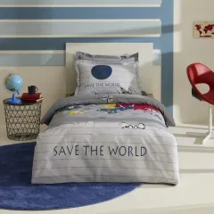 Karaca Home Young Macellan %100 Pamuk Tek Kişilik Nevresim Takımı Multicolor