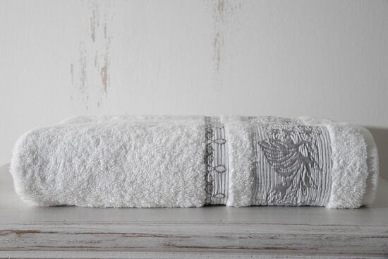 MEDUSA TOWEL 70X140 CM CREAM