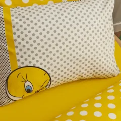 Karaca Home Looney Tunes Tweety %100 Pamuk Tek Kişilik Nevresim Takımı