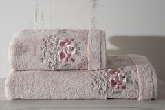 MATİLDA HAVLU 50X90 CM PUDRA