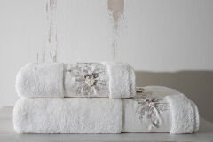 ELANUR TOWEL 70X140 CM CREAM