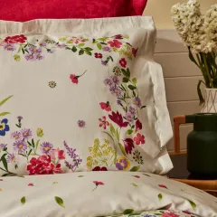 Karaca Home Lisette Pamuk Çift Kişilik Düet Set Fuşya