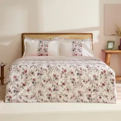 Karaca Home Inara %100 Pamuk Çift Kişilik Nevresim Takımı Kırmızı