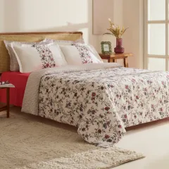 Karaca Home Inara %100 Pamuk Çift Kişilik Nevresim Takımı Kırmızı