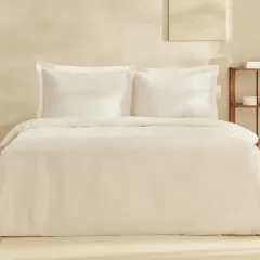 Karaca Home Fierra %100 Pamuk Çift Kişilik Nevresim Takımı Beyaz