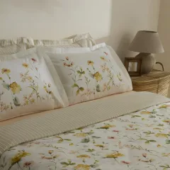 Karaca Home Aliana %100 Pamuk 120 Tel Pamuk Saten Çift Kişilik Nevresim Takımı