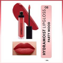 Note Hydramoist Lipgloss Nemlendirici Dudak Parlatıcısı - 08 Party Mood - Kırmızı