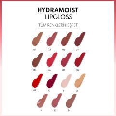 Note Hydramoist Lipgloss Nemlendirici Dudak Parlatıcısı - 08 Party Mood - Kırmızı