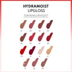 Note Hydramoist Lipgloss Nemlendirici Dudak Parlatıcısı - 09 Heartbreaker - Kırmızı