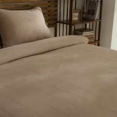 Karaca Home Carmine %100 Pamuk Çift Kişilik Nevresim Takımı Pudra