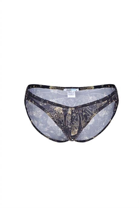 Desenli Transparan Erkek Slip M