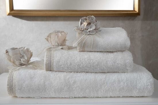 CALBINA TOWEL CREAM 50X90CM