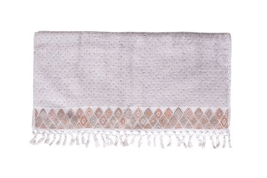 KILIM PATTERNED TOWEL 70X140 GRAY