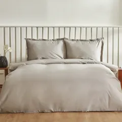 Karaca Home Cool Touch Basic Çift Kişilik Nevresim Takımı Gri