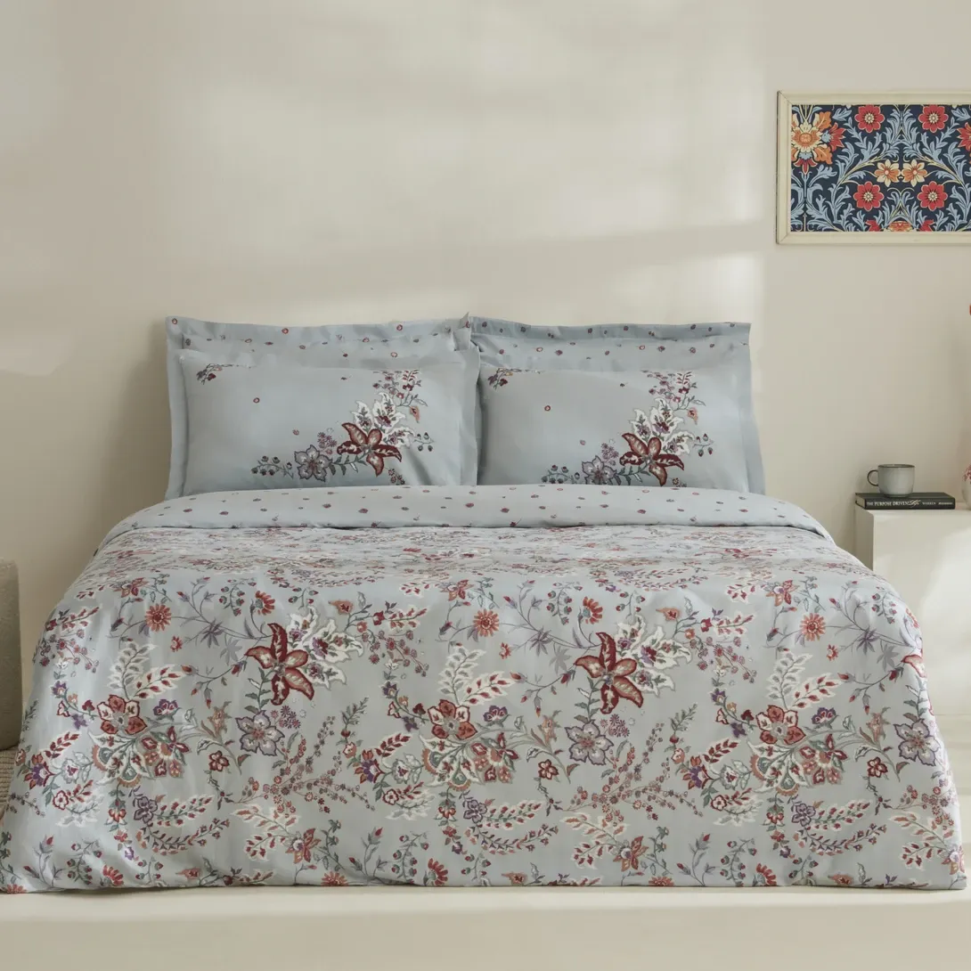 Karaca Home Bono %100 Pamuk Çift Kişilik Nevresim Takımı Mint