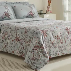 Karaca Home Bono %100 Pamuk Çift Kişilik Nevresim Takımı Mint