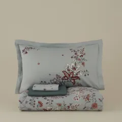 Karaca Home Bono %100 Pamuk Çift Kişilik Nevresim Takımı Mint