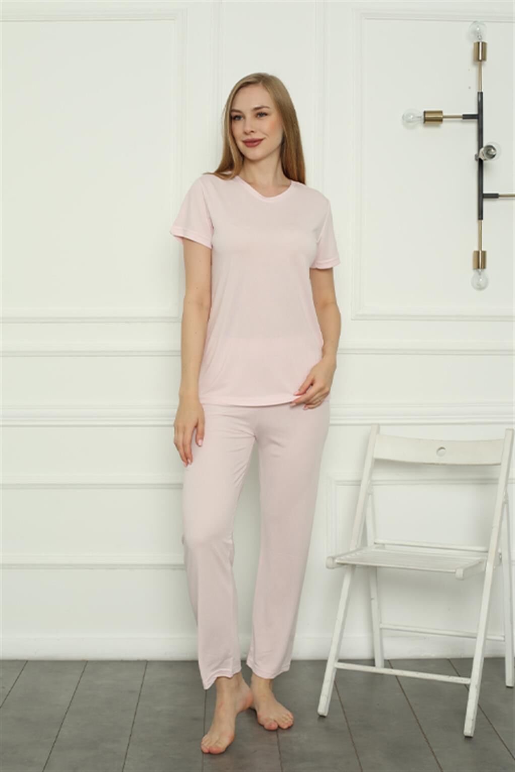Akbeniz Kadın Penye Pijama Takım 4157
