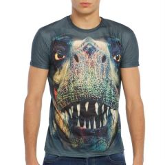 Dinozor Desenli 3D Tişört