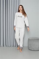 Akbeniz Welsoft Polar Kadın Pijama Takımı 8515