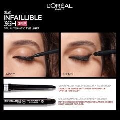 L'ORÉAL PARIS Infaillible Automatic Jel Göz Kalemi - Mavi