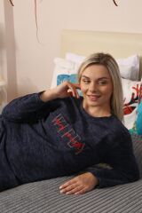 Akbeniz Welsoft Polar Kadın Pijama Takımı 8517