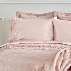 Karaca Home Anita Saten 8 Parça Çeyiz Seti Rose Gold