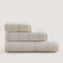 Etoile Towel 50X90 Cm Ecru