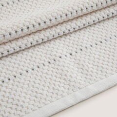 Etoile Towel 50X90 Cm Ecru