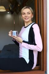 Akbeniz Kadın Uzun Kol Penye Pijama Takım 4173