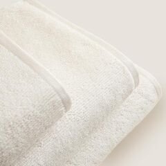 Carlin Face Towel 50x90 Cm Ecru