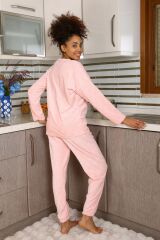 Akbeniz Kadın Kadife Pijama Takım 4183