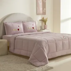 Karaca Home With Love Çift Kişilik Comfort Set Pembe