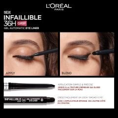 L'ORÉAL PARIS Infaillible Automatic Jel Göz Kalemi - Mavi