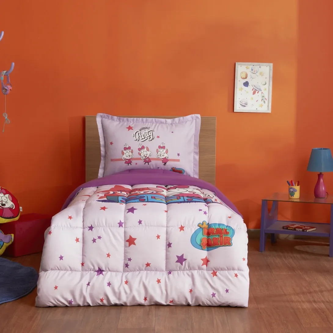 Karaca Home X Kral Şakir Canan Karaoke Party Tek Kişilik Comfort Set/Uyku