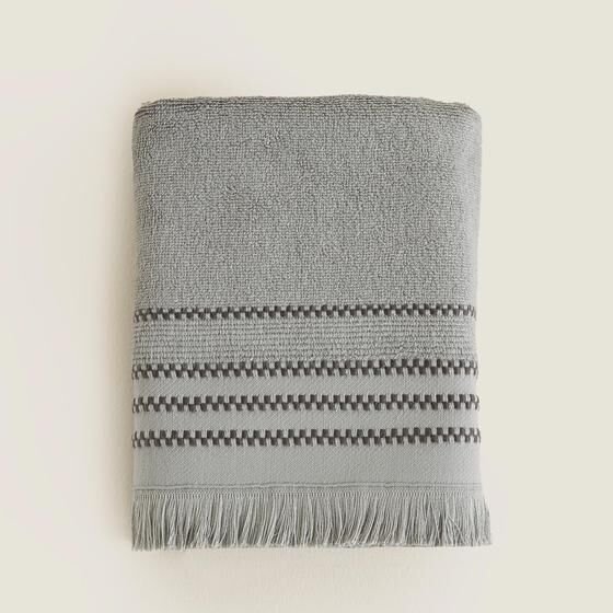 Natura Face Towel 50x90 Cm Gray