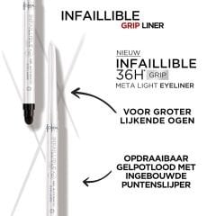 L'ORÉAL PARIS Infaillible Meta Light Jel Göz Kalemi - Polar White