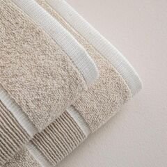 Rhone Face Towel 50x90 Cm Natural