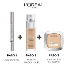 L'ORÉAL PARIS True Match Göz Kremi İçeren Kapatıcı 2'si 1 Arada 1-2D