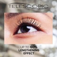 L’Oréal Paris Telescopic Maskara - Siyah + Infaillible Automatic Jel Göz Kalemi - Kahverengi Makyaj Seti