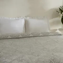 Karaca Home Elvira Tek Kişilik Akrilik Battaniye Açık Gri