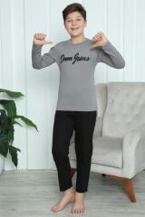 Akbeniz Erkek Çocuk Penye Pijama Takım 20416