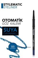 Asansörlü suya dayanıklı göz kalemi | Renk: S05 BLUE VELVET