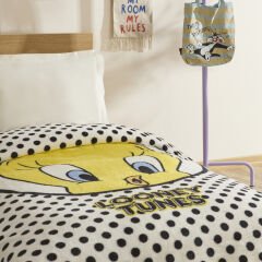 Karaca Home Tweety Tek Kişilik Battaniye Sarı