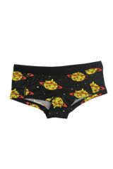 Dijital Baskılı Desenli Kadın Boxer M