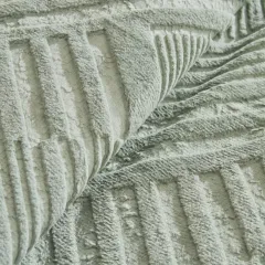 Karaca Home Rita Tek Kişilik Emboss Battaniye Yeşil