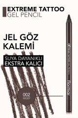 Jel dokulu kalıcı göz kalemi | 1.2 G Renk: 002 WALNUT