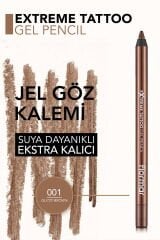 Jel dokulu kalıcı göz kalemi | 1.2 G Renk: 001 GLITZY BROWN