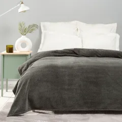 Karaca Home Theoline Tek Kişilik Wellsoft Jakar Battaniye Haki